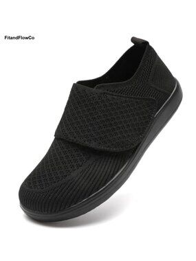 Women's Orthopedic Diabetic Walking Shoes Wide Toe Box Slip On